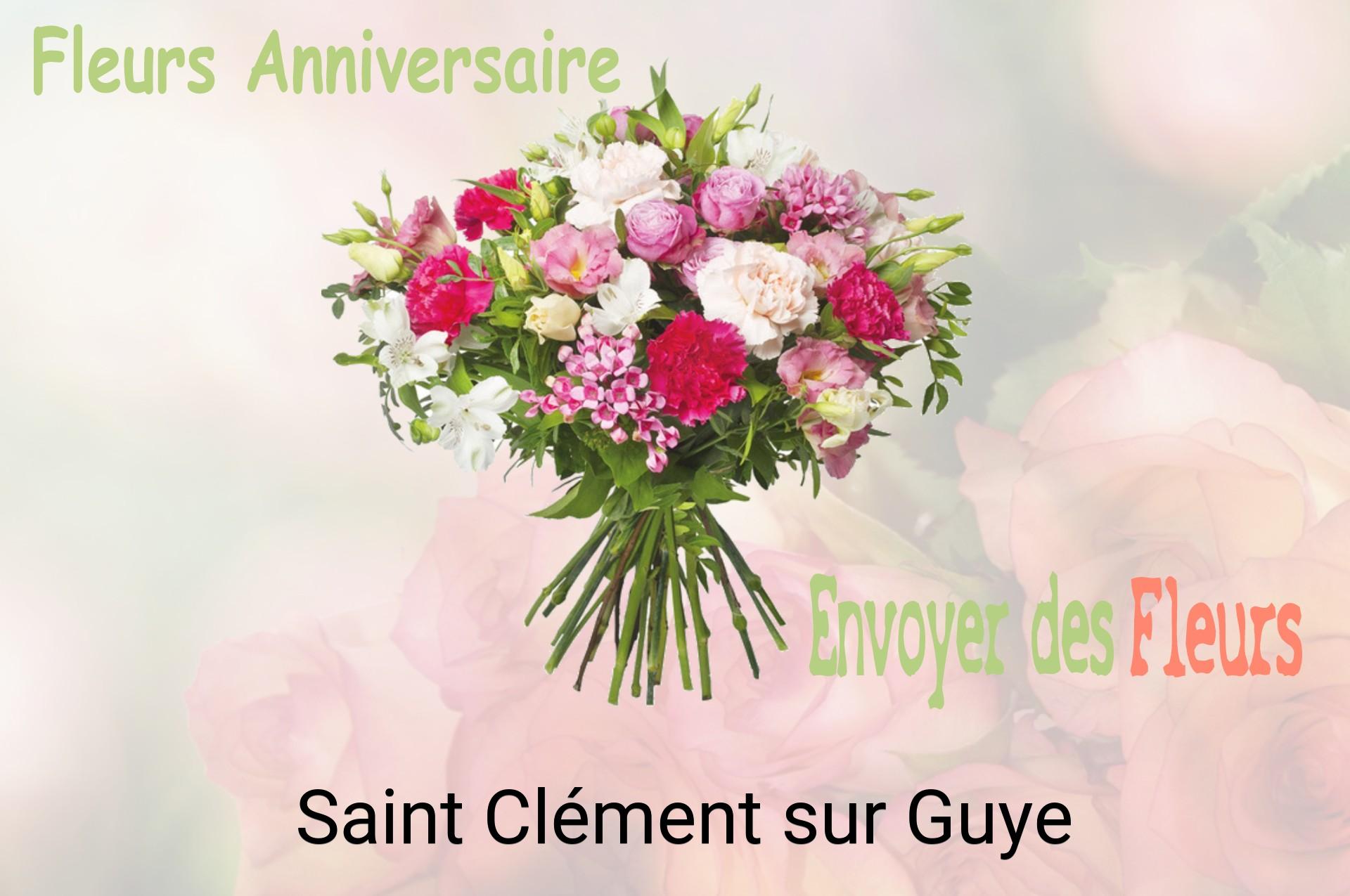 Bouquet de fleurs d’anniversaire livré à Saint-Clément-sur-Guye